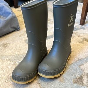 kamik kids rain boots size 11